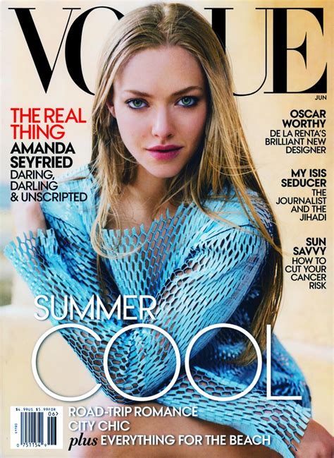 Amanda Seyfried In Vogue Magazine June 2015 Issue Hawtcelebs