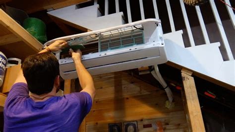 There are 2 condenser fans, one on the main level and one on t. DIY Mini Split Installation Mr Cool DIY 18k | Pahjo ...