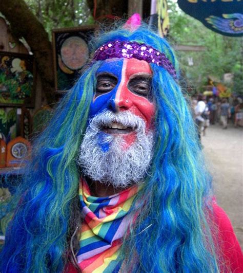 Rainbow Hippie A Truly Colorful Character Kleuren