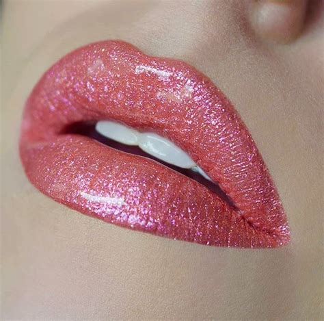 Lips In 2020 Glitter Lips Pink Lips Lipstick