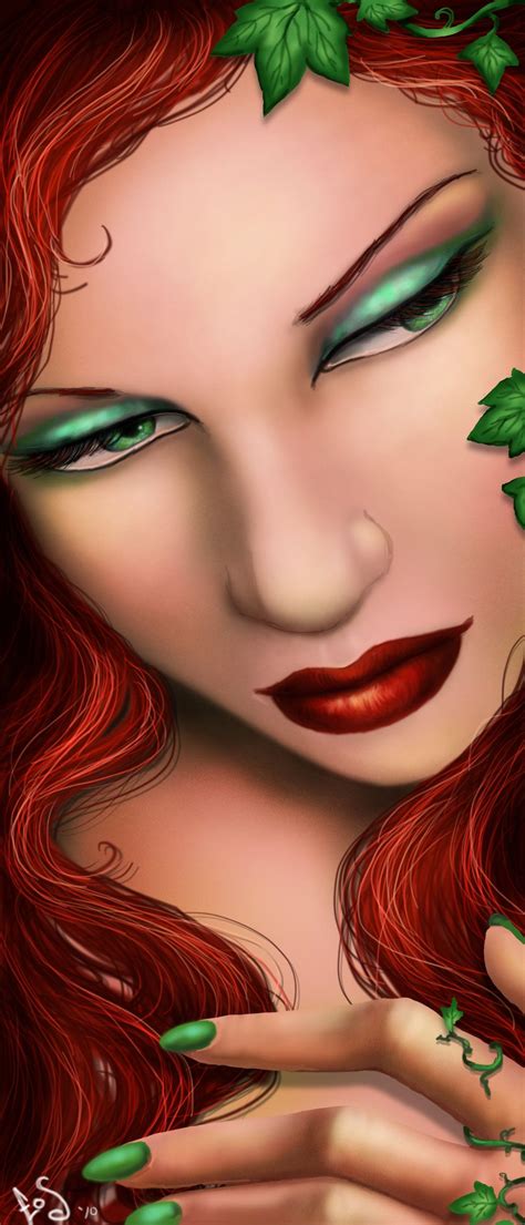 Poison Ivy By Ladylionink On Deviantart Poison Ivy Dc Poison Ivy Ivy