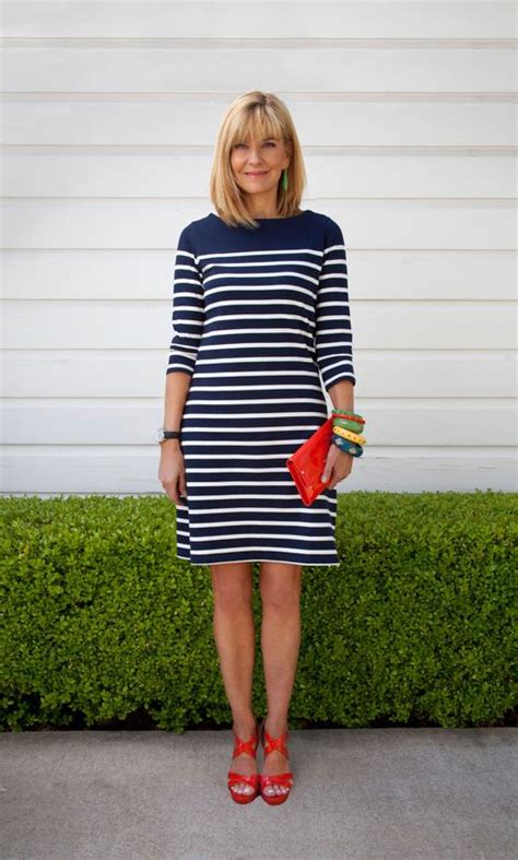 How To Wear A Striped Dress Outfit Ideas For Real Women