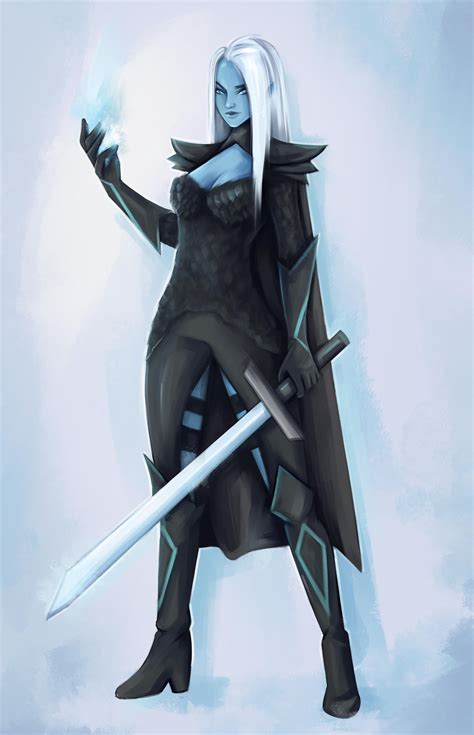 Finished commission! Ice Queen : ImaginaryCharacters