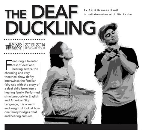 Mixed Blood Theatre Presents Deaf Duckling Cultural Center