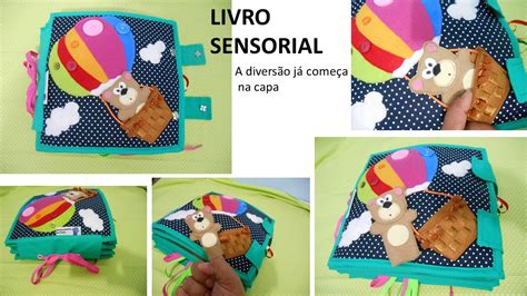 Brincadeiras De Pano Livro Sensorial Ou Quiet Book