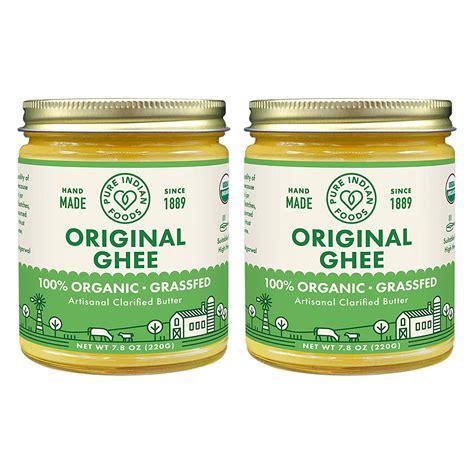 Buy Grassfed Organic Original Ghee By Pure Indian Foods Oz