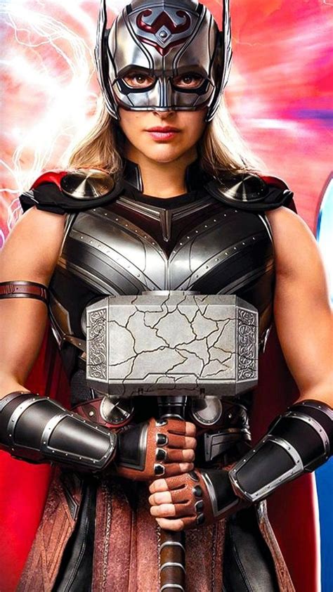 Thor Love And Thunder Hd Wallpaper Android Iphone Marvel Characters