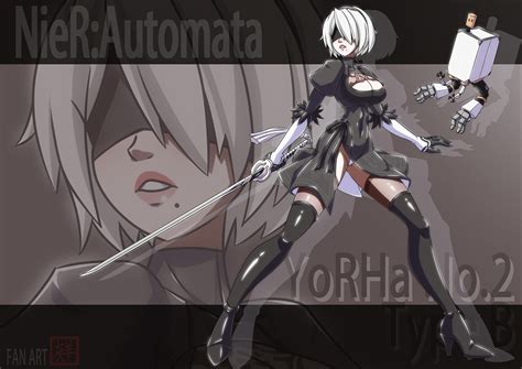 Yorha No Type B Nier Automata Image Zerochan Anime Image Board