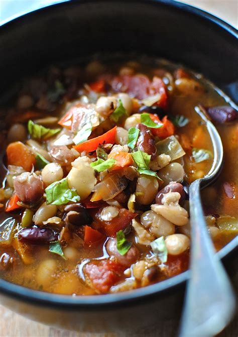 We cook enough barley that we should just remember how to do it, but we're all humans and we only have so much room for things in our heads! 17 Bean and Barley Soup | Bev Cooks