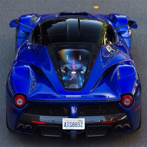 Ferrari Laferrari Painted In Blu Elettrico Photo Taken By