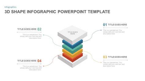 3d Shapes Powerpoint Template 3 D