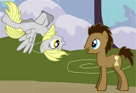Derpy Hooves Meets Doctor Whooves By Moon Bow On Deviantart