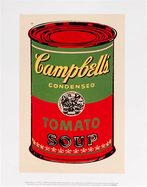 Andy Warhol Poster Campbell S Soup Can Green Red Hot Sex Picture
