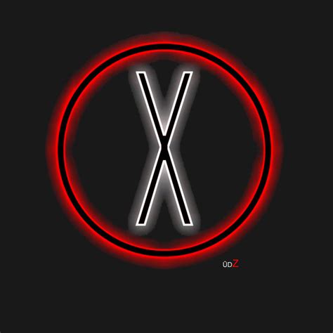 X Files Logo Glow Tv T Shirt Teepublic