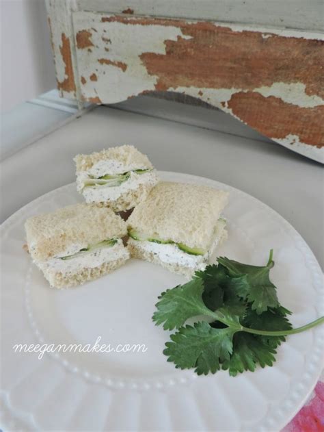 Easy Cucumber Finger Sandwich Recipe What Meegan Makes Finger