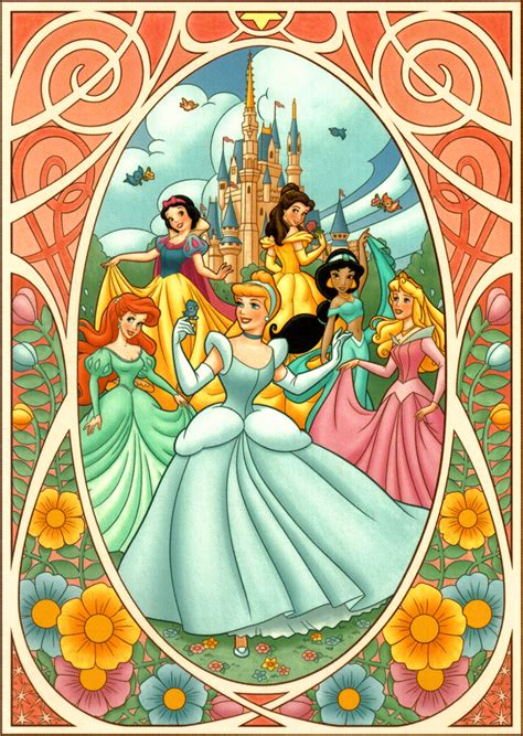 Disney Princesses Disney Princess Fan Art 32225585 Fanpop