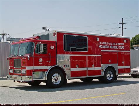 Seagrave Marauder Haz Mat Los Angeles Fire Department Emergency