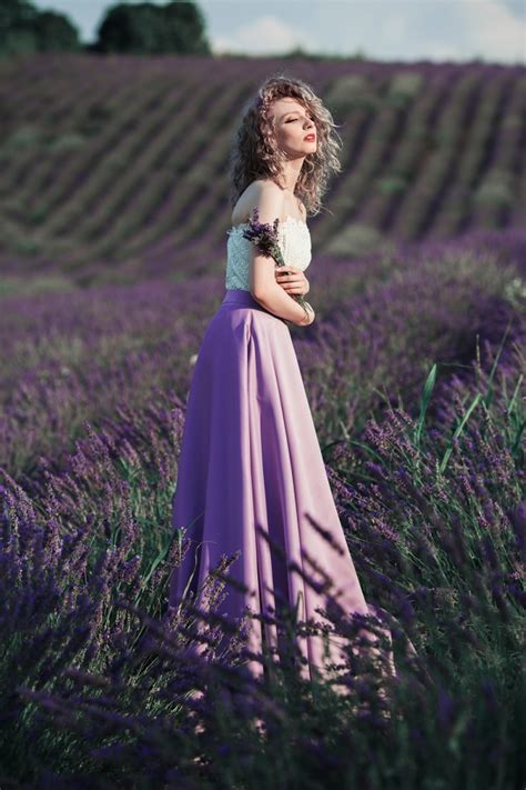Lavender Girl Digital Photography By Jovana Rikalo Ego