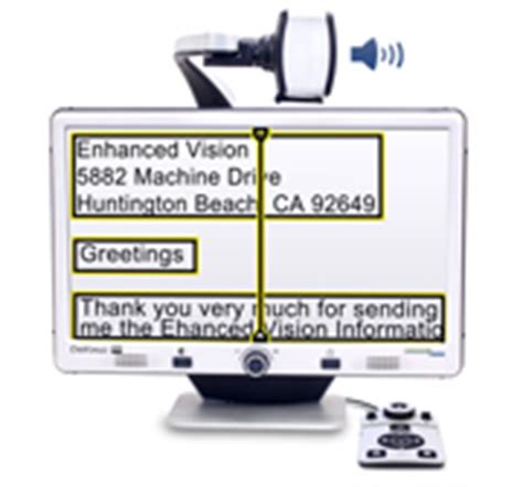Reader that makes reading enjoyable again! DaVinci HD All-In-One Desktop Magnifier with OCR