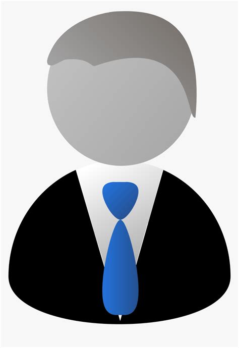 Faceless Man In Suit Icon Clip Arts Person Clip Art Hd Png Download