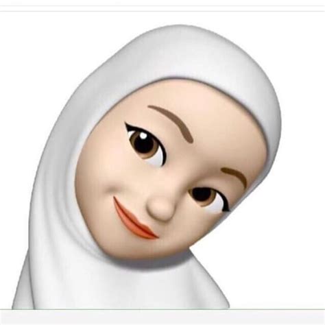 Svfollowandlikeigkarisacitra28 Muslim Emoji Hijab Cartoon Girl