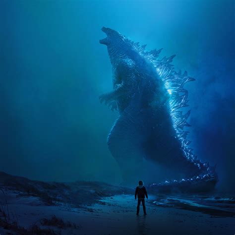 2048x2048 Godzilla King Of The Monsters Poster 8k Ipad Air Wallpaper