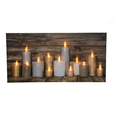 This photo is about light, plain black background, plain black wallpaper. Lighted Candle Canvas Art | Camping World