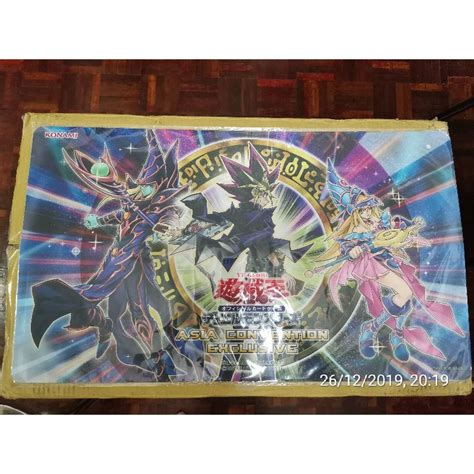 Yugioh Official Playmat Asia Convention Exclusive 2019 Dark Magician