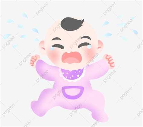 Ilustración De Bebé Llorando Bebé Png Imágenes Prediseñadas Llorando