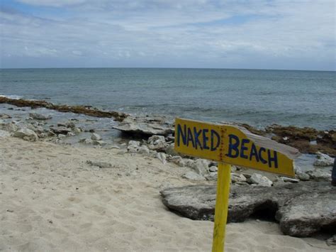 naked beach cozumel photo