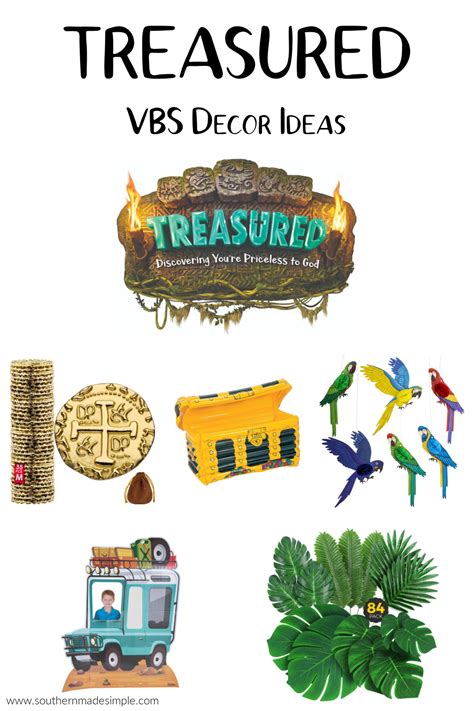 Treasured Vbs Decor Ideas Southern Made Simple Vbs Themes Vbs