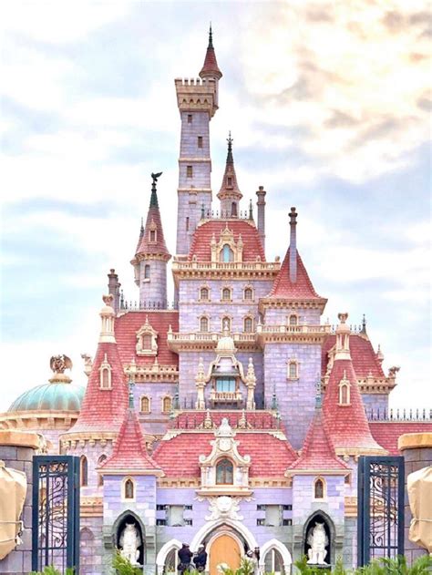 The Beauty And The Beast Castle Comes To Life At Tokyo Disneyland As