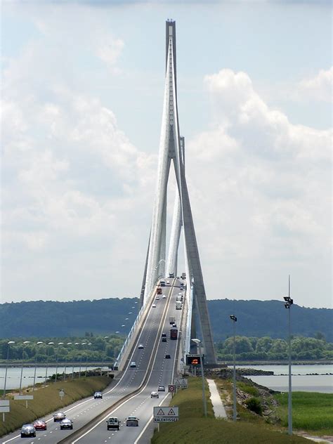 Pont De Normandie France 2008 Pont De Normandie Bridge O Flickr