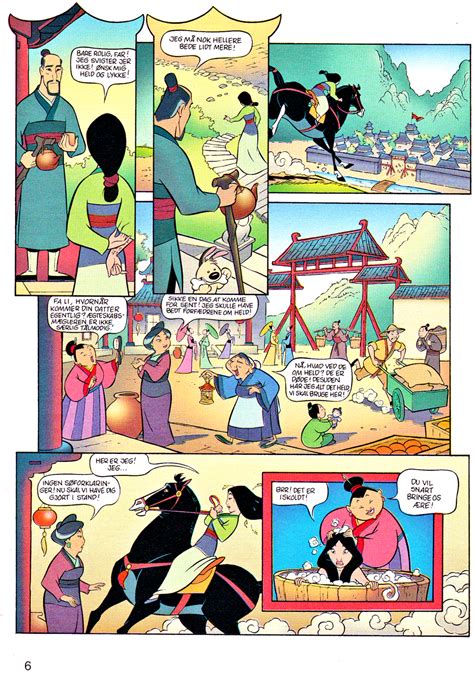 The movie will be available to disney+ subscribers on september 4. Walt Disney Movie Comics - Mulan (Danish Version) - Walt ...