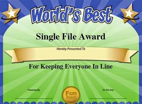 Best Friend Award Trophy Fresh Top 10 Funny Award Ideas