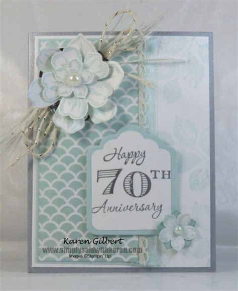 Happy 70th Anniversary By Kaygee47 Cards And Paper Crafts At