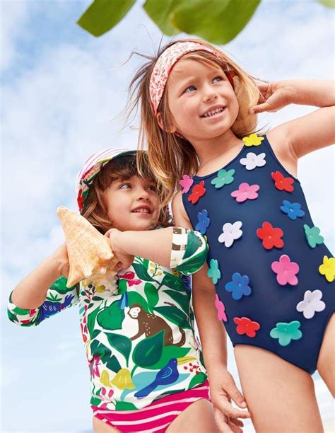 Boden Printed Surf Set Girls Swimsuits Kids Kids Swimwear Girls
