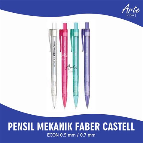 Jual Pensil Mekanik Faber Castell Pencil Mechanical Econ 05 07 Mm