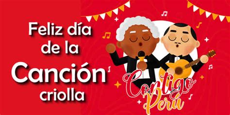 Perú Feliz Día De La Canción Criolla 31 De Octubre