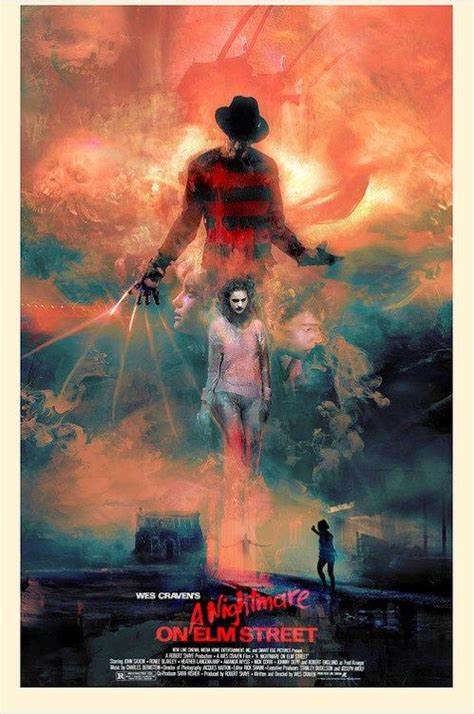 A Nightmare On Elm Street Horror Icons Horror Movie Posters Horror