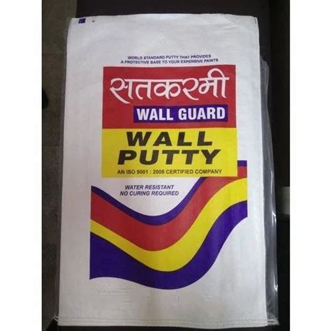 Wall Putty Bags Wall Putty Packaging Bags Manufacturer From Delhi