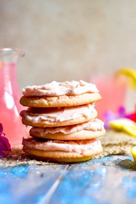 Pink Lemonade Cookies Sprinkles And Sea Salt Recipe Pink Lemonade