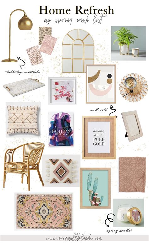 SPRING HOME DECOR WISH LIST | Spring home decor, Spring home, Decor