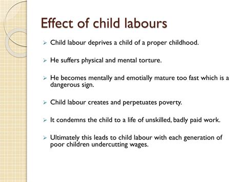 Ppt Child Labour Powerpoint Presentation Free Download Id2507154