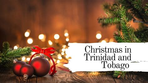 Christmas In Trinidad And Tobago Youtube