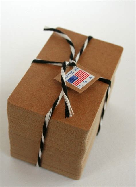 Business Card Size Heavy Kraft Recycled Chipboard Blanks Set Etsy