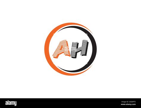 Ah Monogram Logo Hi Res Stock Photography And Images Alamy