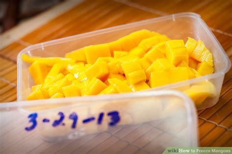 How To Freeze Mangoes 12 Steps With Pictures Wikihow