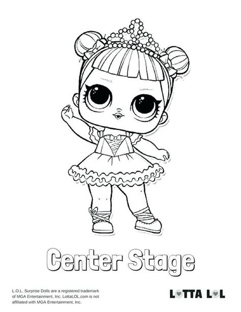Lol Doll Coloring Pages Kitty Queen Coloring Pages