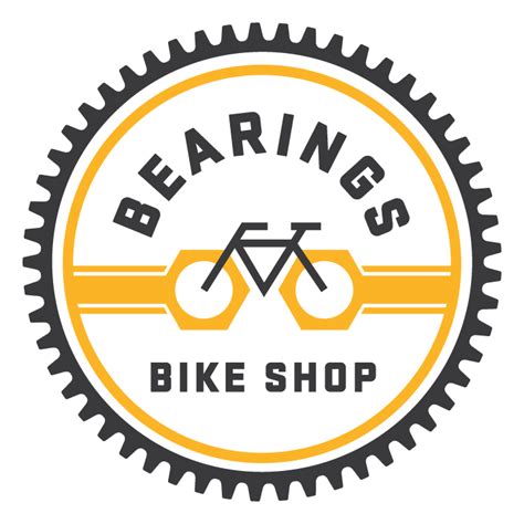 Bearings Bike Shop In 2020 Bike Logos Design Bike Shop Bike Logo